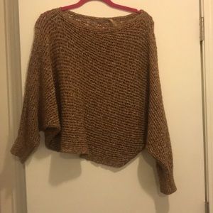 Off the shoulder summer sweater